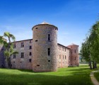 Le Donjon a Carcassona (Llenguadoc-Rosselló - França)